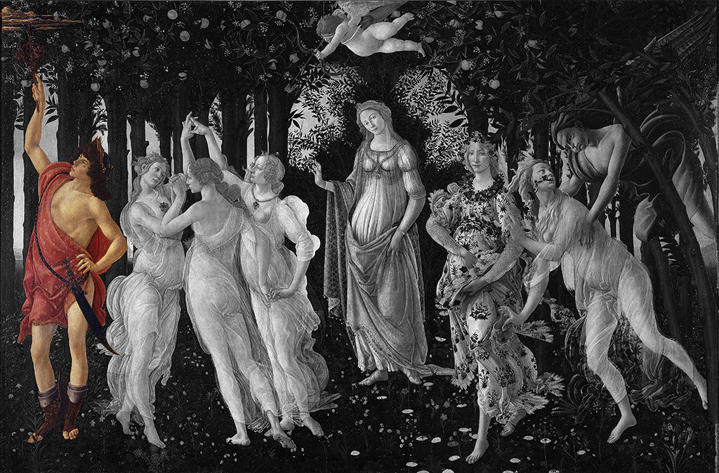 Botticelli Primavera Mercury