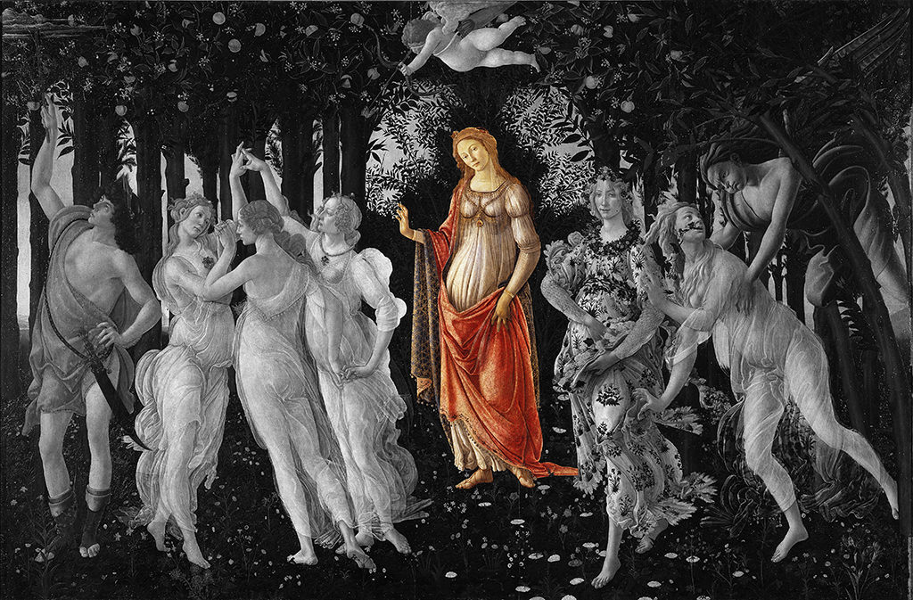 Botticelli Primavera Venus