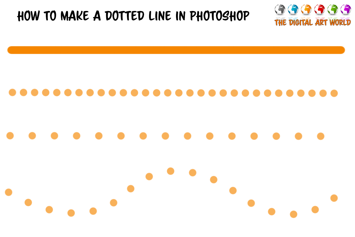 Dotted Line Photoshop