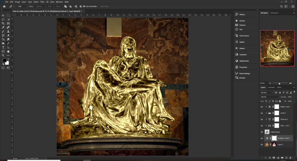 How to make Gold in Photoshop