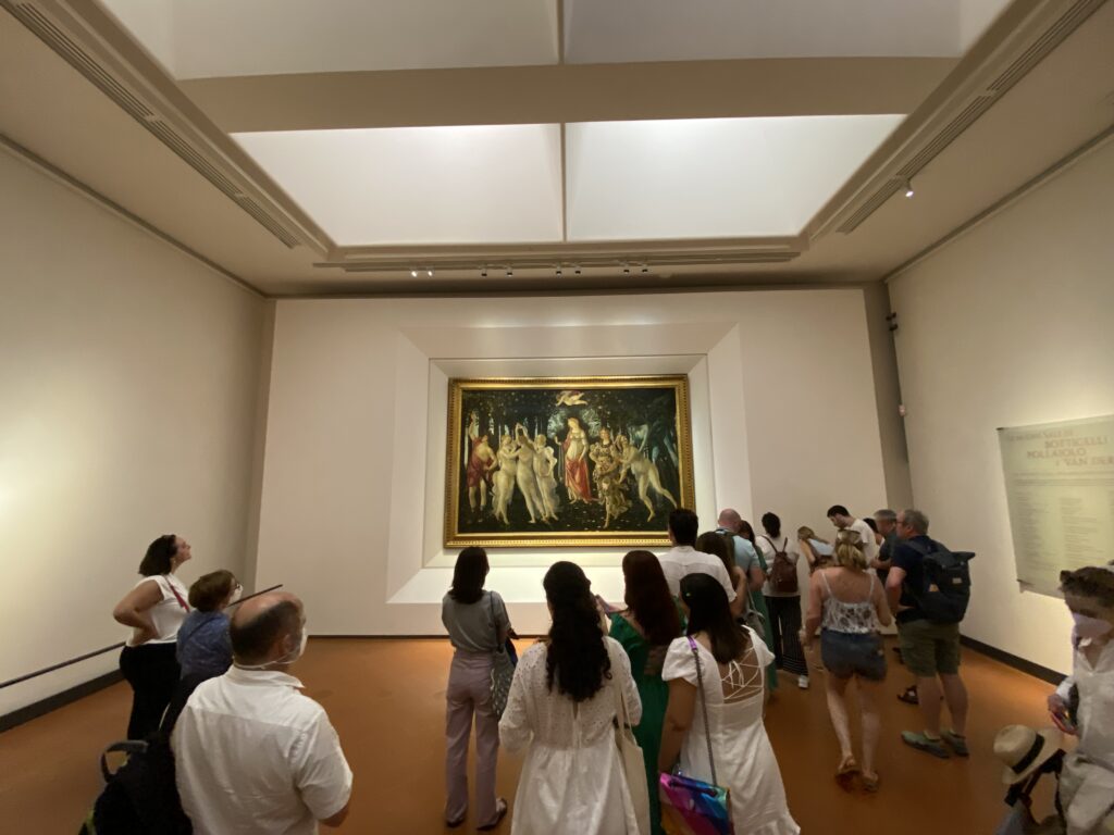 Botticelli Primavera Uffizi