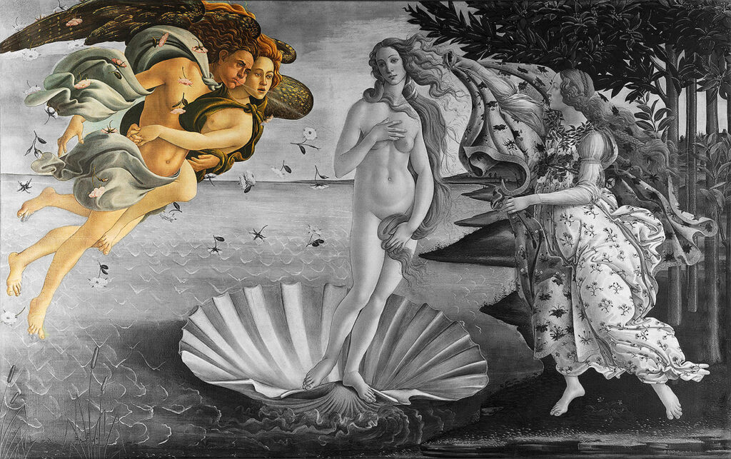 Botticelli - Zephyr & Chloris