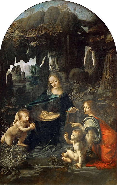 Leonardo Da Vinci - Virgin of the Rocks (Louvre)