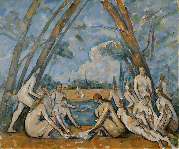 Impressionism Art: The Large Bathers - Paul Cézanne
