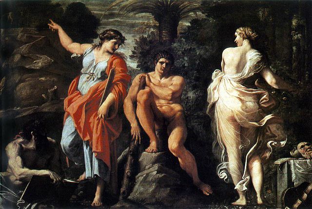 The Choice of Hercules - Annibale Carracci
